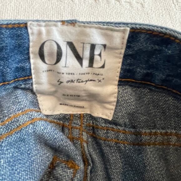 ONE By One Teaspoon Distressed zip ankle low rise Trashed Free Birds J2 2204 - Picture 11 of 15